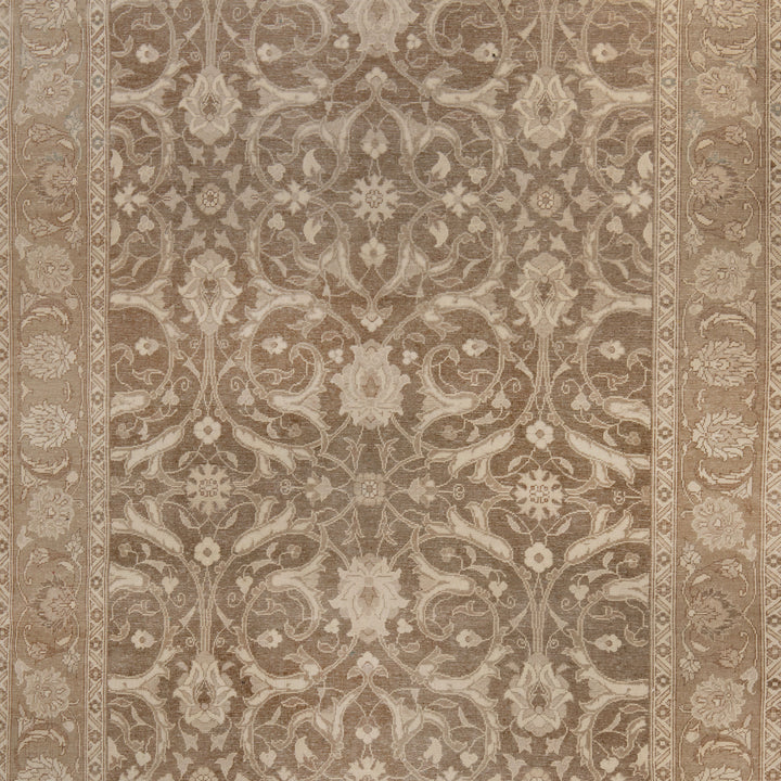 Vintage Tradtional Persian Tabriz Wool Rug - 6'2" x 9'7"