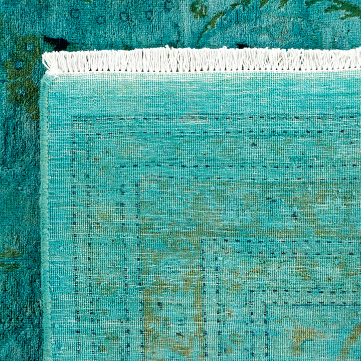 Teal Samsara Wool Rug - 9'1" x 12'1"
