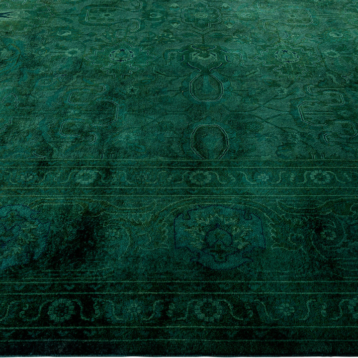 Green Samsara Wool Rug - 9'1" x 12'1"