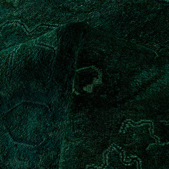 Green Samsara Wool Rug - 9'1" x 12'1"