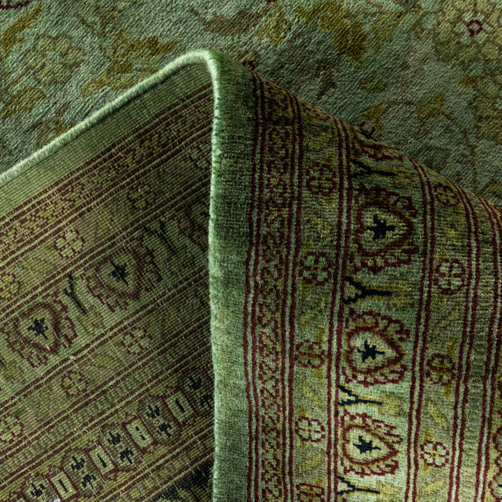 Green Samsara Wool Rug - 8'2" x 10'4"