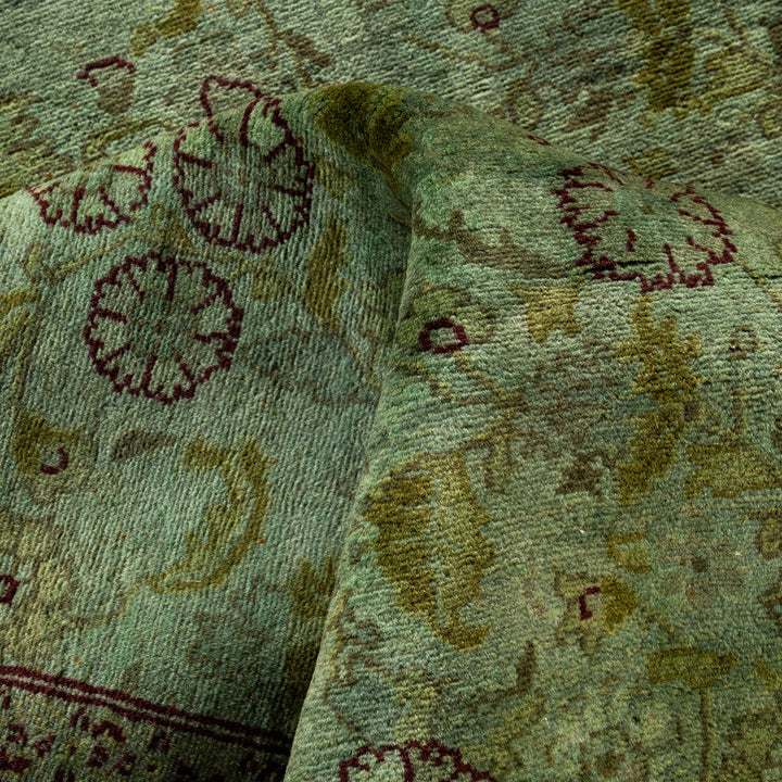 Green Samsara Wool Rug - 8'2" x 10'4"
