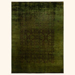 Green Samsara Wool Rug - 9' x 12'1"