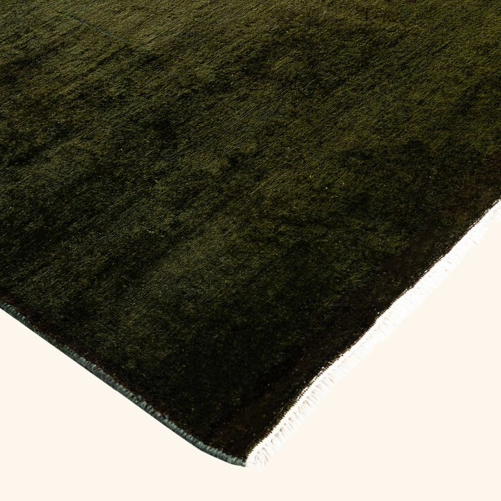 Green Samsara Wool Rug - 9' x 12'1"