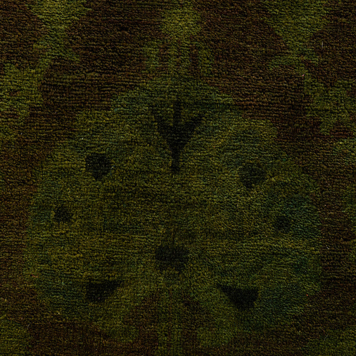 Green Samsara Wool Rug - 9' x 12'1"