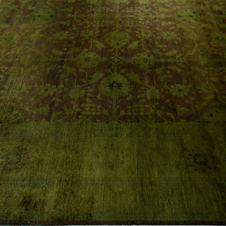Green Samsara Wool Rug - 9' x 12'1"