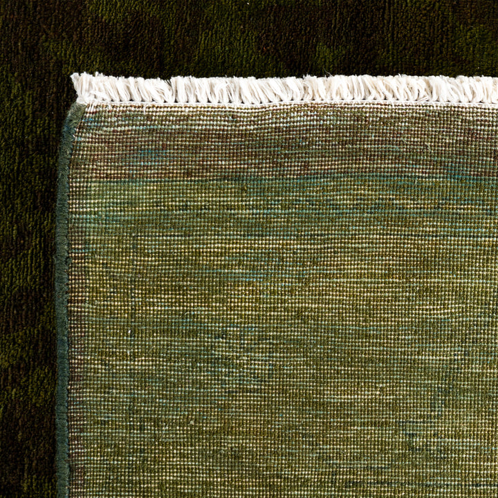 Green Samsara Wool Rug - 9' x 12'1"