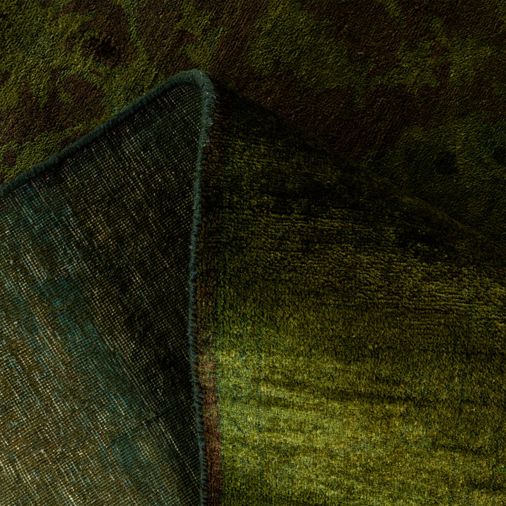 Green Samsara Wool Rug - 9' x 12'1"