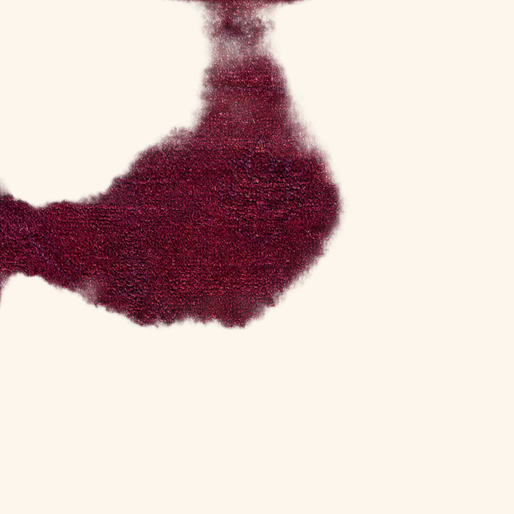 Burgundy Samsara Wool Rug - 8'1" x 10'5"