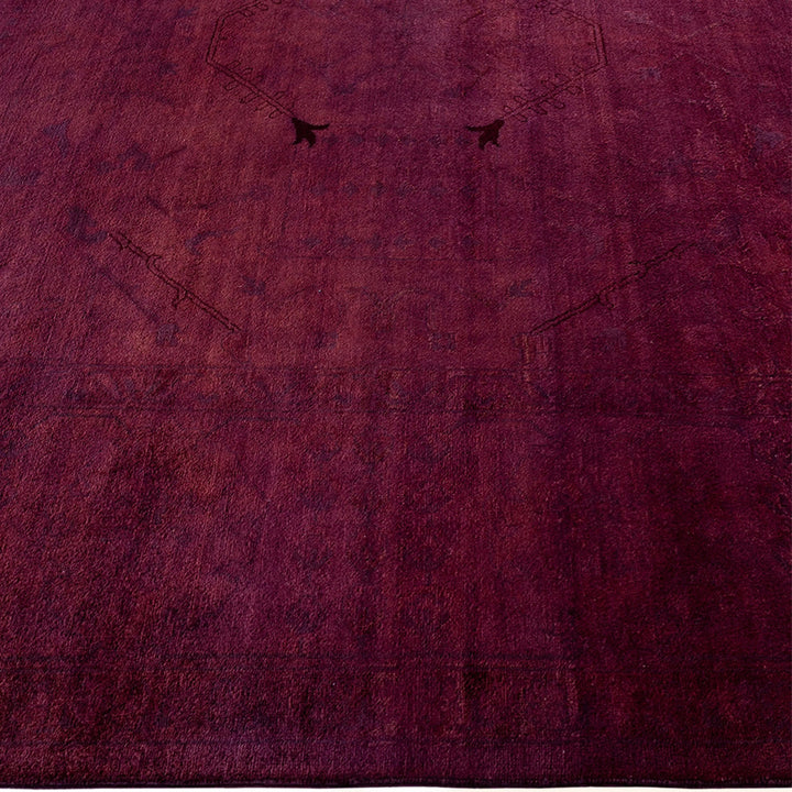 Burgundy Samsara Wool Rug - 8'1" x 10'5"