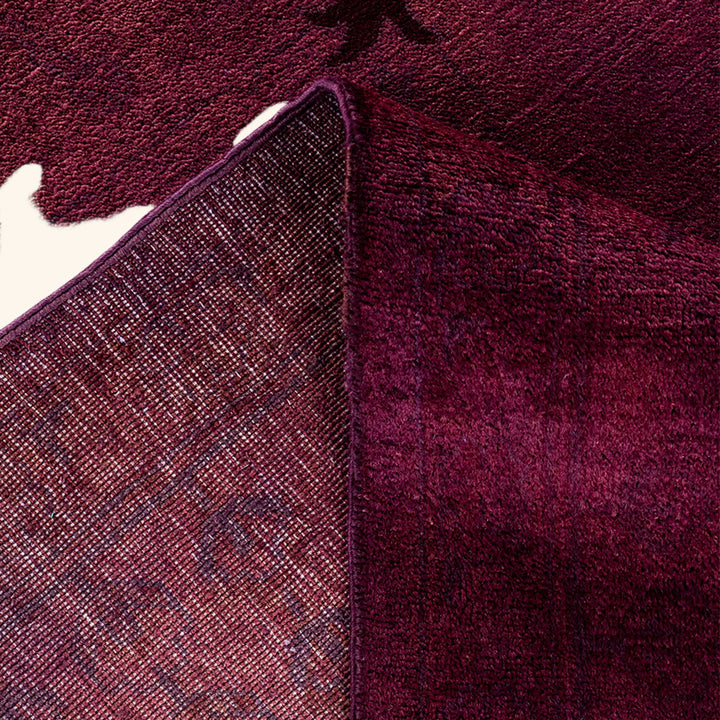 Burgundy Samsara Wool Rug - 8'1" x 10'5"