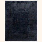 Black Samsara Wool Rug - 8'1" x 10'3"