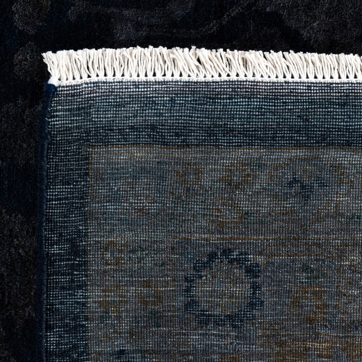 Black Samsara Wool Rug - 8'1" x 10'3"