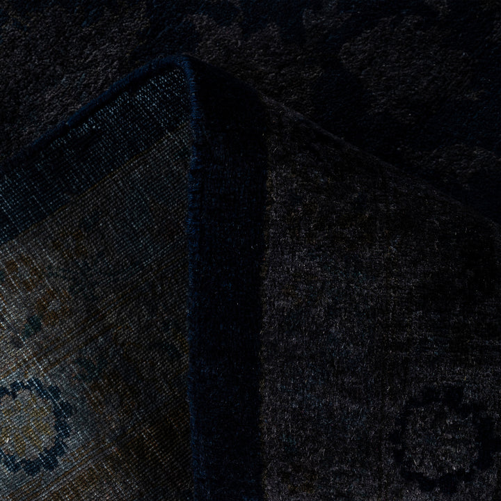Black Samsara Wool Rug - 8'1" x 10'3"