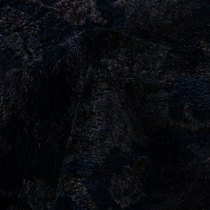 Black Samsara Wool Rug - 8'1" x 10'3"