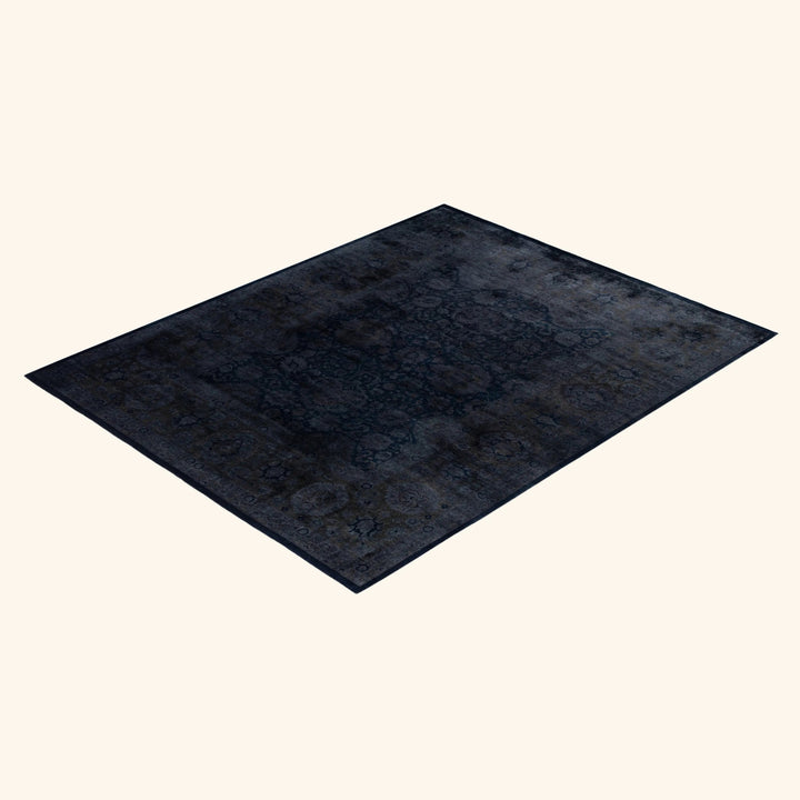 Black Samsara Wool Rug - 8'1" x 10'3"