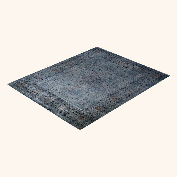 Grey Samsara Wool Rug - 8'2" x 10'1"