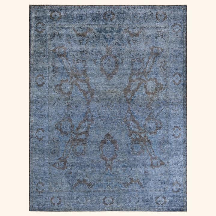 Blue Samsara Wool Rug - 8' x 10'