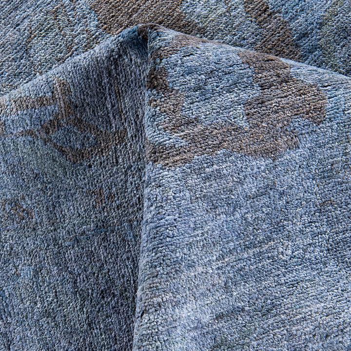 Blue Samsara Wool Rug - 8' x 10'