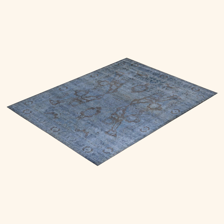 Blue Samsara Wool Rug - 8' x 10'