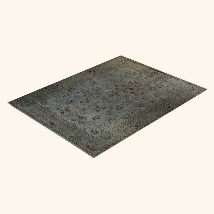 Grey Samsara Wool Rug - 8'1" x 10'5"