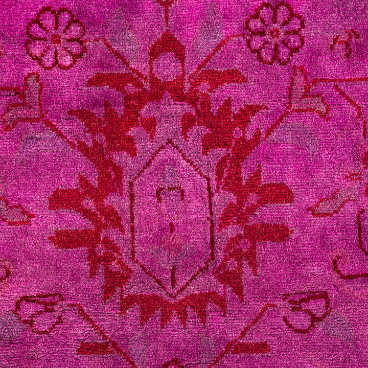 Purple Samsara Wool Rug - 8'2" x 8'3"