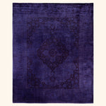 Purple Samsara Wool Rug - 8'2" x 10'4"