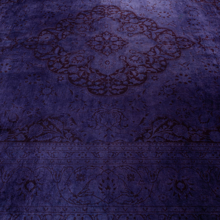 Purple Samsara Wool Rug - 8'2" x 10'4"