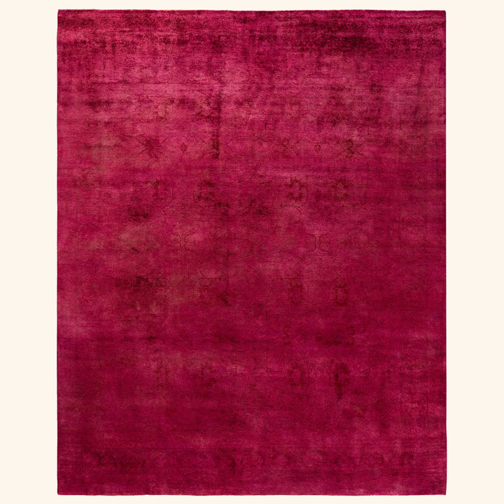 Red Samsara Wool Rug - 8'2" x 9'1