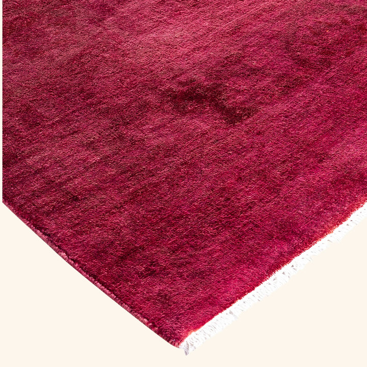 Red Samsara Wool Rug - 8'2" x 9'1