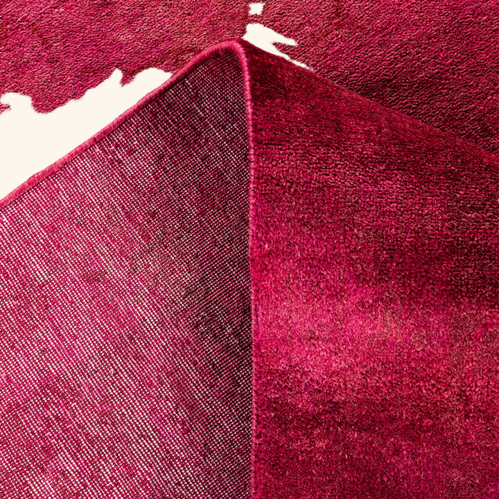 Red Samsara Wool Rug - 8'2" x 9'1