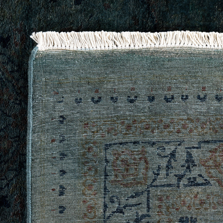 Dark Blue Samsara Wool Rug - 8' x 10'2"