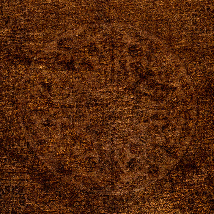 Brown Samsara Wool Rug - 8'1" x 8'1"