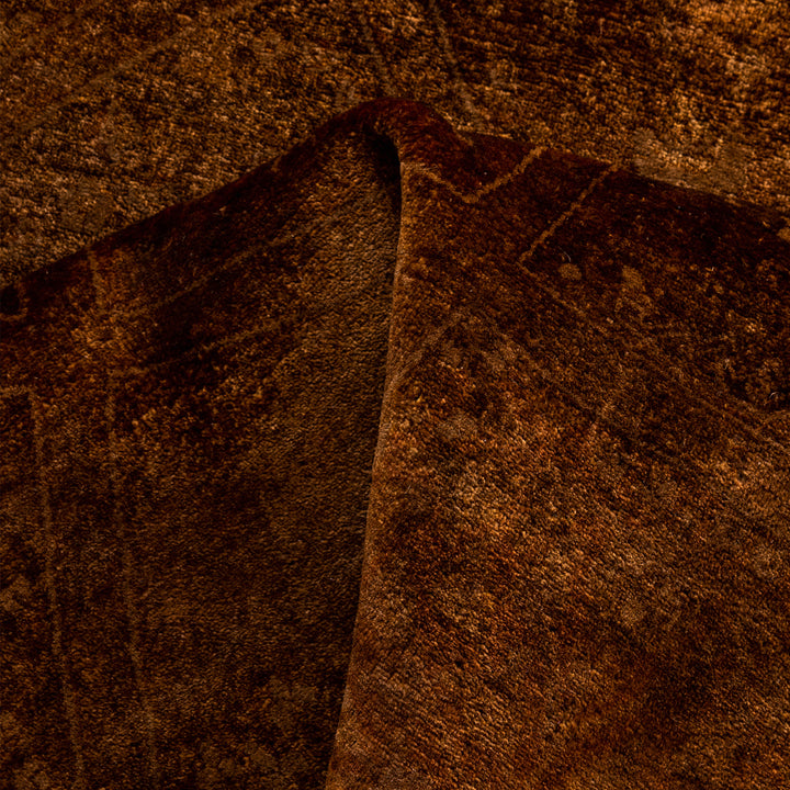 Brown Samsara Wool Rug - 8'1" x 8'1"