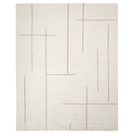 Ivory Contemporary Wool Rug