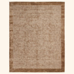 Brown Solid Jute Rug