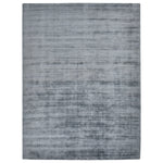 Solid Art Silk Rug