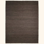Brown Solid Jute Rug - 10' x 14'