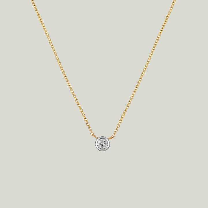 Delicates 1 Diamond Necklace, 16"