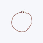 Single Strand Bracelet with Garnet