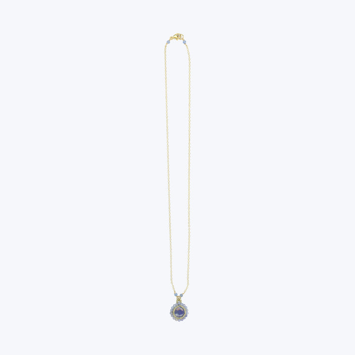 Caged Tanzanite Necklace