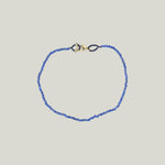 Navy Cord and Lapis Bracelet