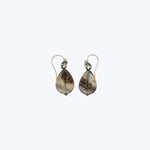 Brown Agate Drop Earrings
