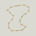 14KYG Stick and Ring Link Chain