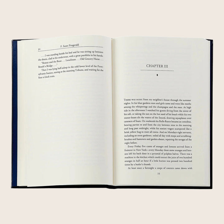 The Great Gatsby Leather Bound Book