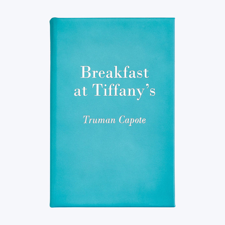 Breakfast at Tiffany's Leather Bound Book