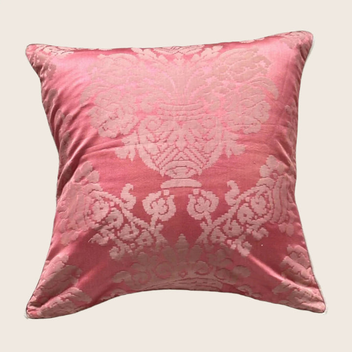 Antique Silk Damask Pillow