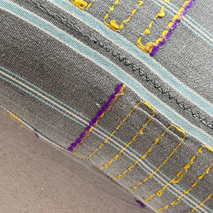 Kente Cloth Lumbar Pillow