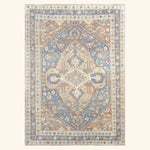 Natural Vintage Antique Traditional Shiraz Wool Rug - 7' x 9'11"