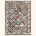 Vintage Antique Traditional Baktiari Wool Rug - 12'3" x 16'3"